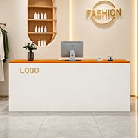 Magnifique comptoir de réception pour hôtel ou bureau, mobilier de réception moderne pour bureau