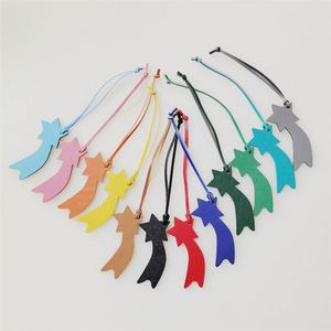 HR Genuine Leather Star-shaped Embellishment for Handbags Leather <b>Bag</b> <b>Charms</b> Preppy Stuff Purse <b>Charms</b> for Handbags - Product Image 1