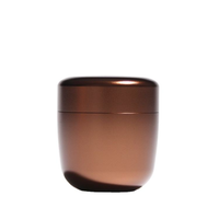 Boîte de conserve mini portable en alliage de titane et d'aluminium de 70 ml, boîte à thé scellée, petite boîte à thé en métal, boîte d'emballage pour voiture