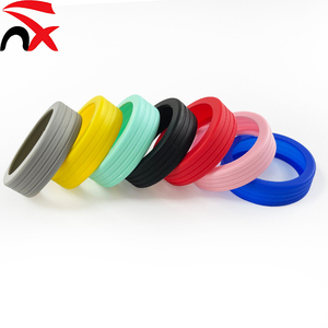 Housses de roues de bagages en silicone sur mesure pour roues multidirectionnelles (spinner) à double rangée, anti-bruit - Product Image 2