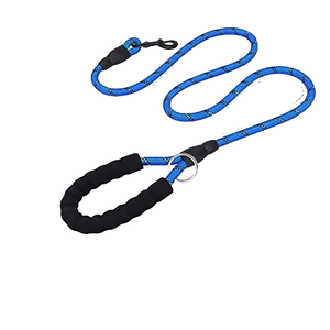 Comfortable Soft Padded Nylon <b>Dog</b> Leash with Highly Reflective Durable Rope <b>for</b> Pet Outdoor Sports - Product Image 2