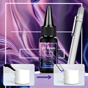 Kit de Resina UV con Curado Rápido, Ideal para Principiantes, Adhesión en Segundos, Plástico, Vidrio, Acrílico, Alta Transparencia 99.9% - Product Image 1