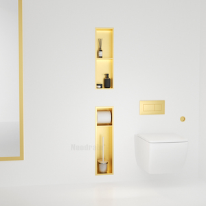 Niches de <span class=keywords><strong>Douche</strong></span> Murales Ultra Haute Qualité en Acier Inoxydable avec Éclairage LED, Personnalisables, Styles Variés pour Salle de Bain, Faible Commande Minimale - Product Image 4