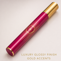 Flacon pulvérisateur de parfum vide rechargeable en gros 35 ml, atomiseur de voyage portable avec capuchon métallique doré, cylindre personnalisé en vrac