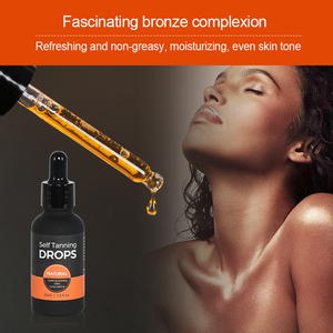 OEM Venta al por mayor Vegan Sunless Self Tanning Drops Suero Bronceador Cuerpo y bronceado <span class=keywords><strong>facial</strong></span> - Product Image 4