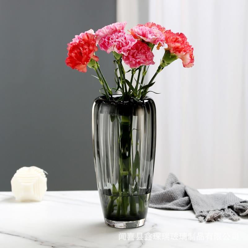 Factory Produced Wholesale Glass Luxury Vase Glass