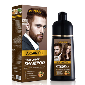 VEINIYA Shampoo Nero <span class=keywords><strong>per</strong></span> <span class=keywords><strong>Capelli</strong></span> e Tinta Istantanea Permanente con Ingredienti Naturali a Base di <span class=keywords><strong>Erbe</strong></span>, Bustina da 25ml - Product Image 5