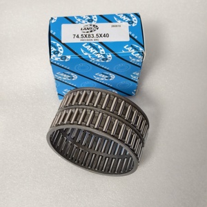 Marque <span class=keywords><strong>LANTON</strong></span>, pour mécanismes de réduction d'engrenages des excavatrices et des machines de construction, ensemble de rouleaux à aiguilles à double rangée K74.5x83.5x40 - Product Image 1