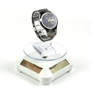 Factory Outlet Modern Custom Design Watch Advertising Equipment Acrylic Display Acrylic Electric Turntable Rotating Display