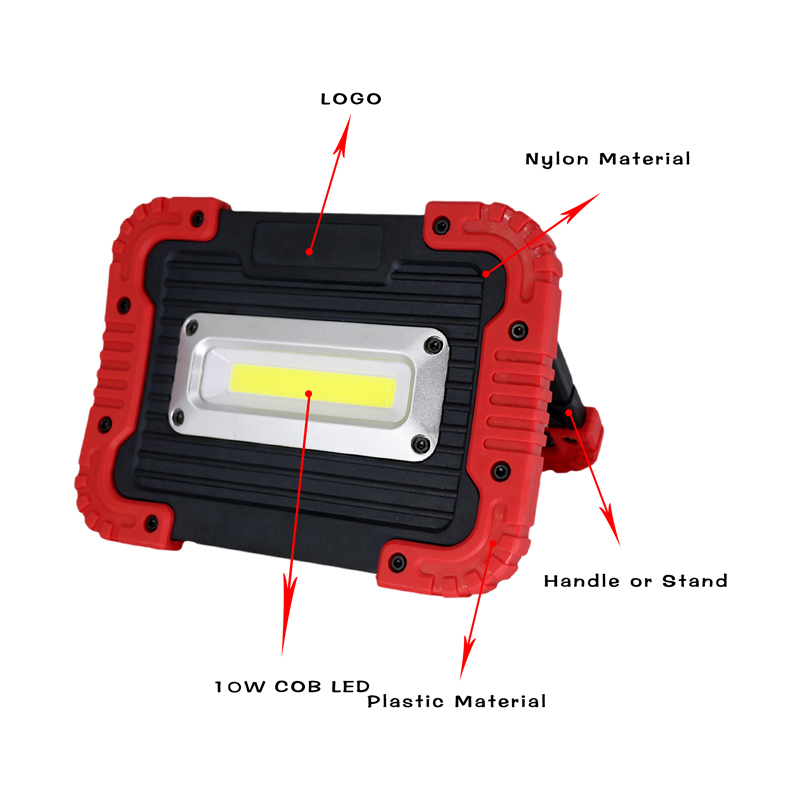 Wholesales Lightweight Rechargeable Work Light COB Led Flood Light Working Light