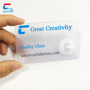 Không thấm nước trong suốt thẻ <span class=keywords><strong>PVC</strong></span> <span class=keywords><strong>NFC</strong></span> có thể in trong suốt <span class=keywords><strong>NFC</strong></span> kinh doanh Thẻ VIP thẻ thành viên - Product Image 5