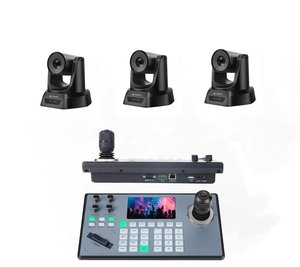 20x NDI PoE IP/3G-SDI/HD-M1/USB3.0 trong nhà phát sóng trực tiếp PTZ camera với bộ điều khiển cần điều khiển NDI PoE - Product Image 1