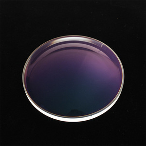 Venda quente 1.56 Blue Cut Optical Lens Óculos Clear HMC EMI Revestimento Plástico Luz Única Fábrica Stock Oftálmica Eye Lentes - Product Image 1