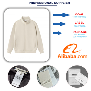 Sudadera con Capucha <span class=keywords><strong>Fear</strong></span> of God, Estilo Cardigan, de Punto, Algodón y Poliéster, Cierre Doble, Anti-Pilling, Corte Holgado, Estampado Digital, Esencial para Otoño - Product Image 4