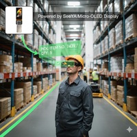 شاشة TDO مقاس 0.49 بوصة بدقة 1800 شمعة/م2 وتقنية FHD Micro OLED بدقة 1920×1080 مع لوحة تحكم MIPI DSI للنظارات الذكية/المناظير/الخوذات الصناعية