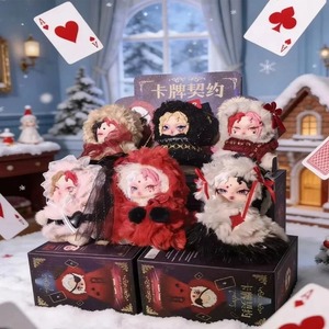 <span class=keywords><strong>Alice</strong></span>, la Série Contrats de Cartes, Boîte Mystère, Poupée en Peluche Style Gothique Sombre, Jouet Cadeau, Échelle 1/12, Pendentifs Décoratifs pour Sac - Product Image 3