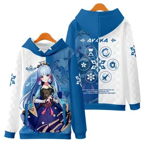 Fitspi New Genshin Impact 3d Hoodie Sweater Game Cartoon Cute Casual Hooded Sweater Supplier From China For Wish Ebay