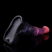 NNSX Dildo géant en silicone en forme de pénis de cheval, Plug anal animal de grande taille, Jouet sexuel pour stimulation du point G, vaginal et prostatique, pour hommes, femmes et couples, OEM