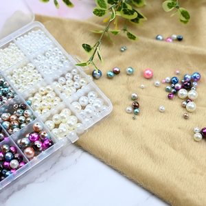 <span class=keywords><strong>Kit</strong></span> d'accessoires de <span class=keywords><strong>bijoux</strong></span> <span class=keywords><strong>pour</strong></span> enfants, ensemble de <span class=keywords><strong>perles</strong></span> multicolores 6mm 8mm, <span class=keywords><strong>Kit</strong></span> de fabrication de <span class=keywords><strong>bijoux</strong></span> Diy de couleurs variées, offre spéciale - Product Image 5
