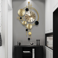 Neue Modische Kreative Dekorative Moderne Luxus-Wanduhr für Wohnzimmer, Büro und Geschäft