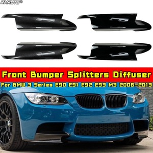 Diffuseur de pare-chocs avant pour BMW Série 3 E90 E91 E92 E93, protection de lèvre de pare-chocs pour BMW Série 3 E90 E91 E92 E93 2006-2013, accessoires de voiture - Product Image 1