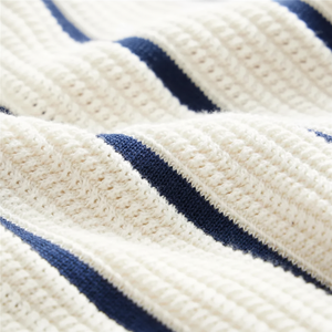 เสื้อโปโลลายทางสำหรับผู้ชายสำหรับฤดูร้อนใหม่เสื้อโปโลถักแขนสั้นเย็บติดกันแฟชั่นปกสองชั้นแบบสมาร์ทลำลองเสื้อถักสำหรับผู้ชาย - Product Image 1