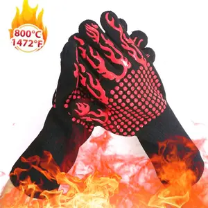 Good Supplier High Quality Kitchen Oven Cooking Tools Silicone Heat Resistant BBQ Glove