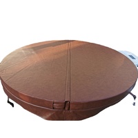 NEU Verbesserte PVC-Spa-Abdeckung Hot Selling Folded Spa-Pool abdeckung Schwimmen Wasserdichte Pool abdeckung