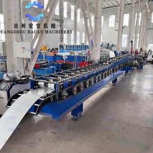 Équipement de formage de rails de guidage métalliques pour portes enroulables, machine de formage automatique CNC de rails de guidage pour portes enroulables - Product Image 4