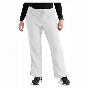 Scrub infermieristico medico all'ingrosso pantaloni da jogging da donna elastico in vita a vita media gamba svasata pantaloni da donna Scrub - Product Image 6