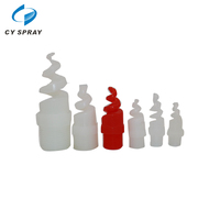 Buse spirale en PTFE pour l'aération de l'eau, buse à jet conique complet pour la réduction de la poussière, buse de nettoyage pour bouteilles et bocaux