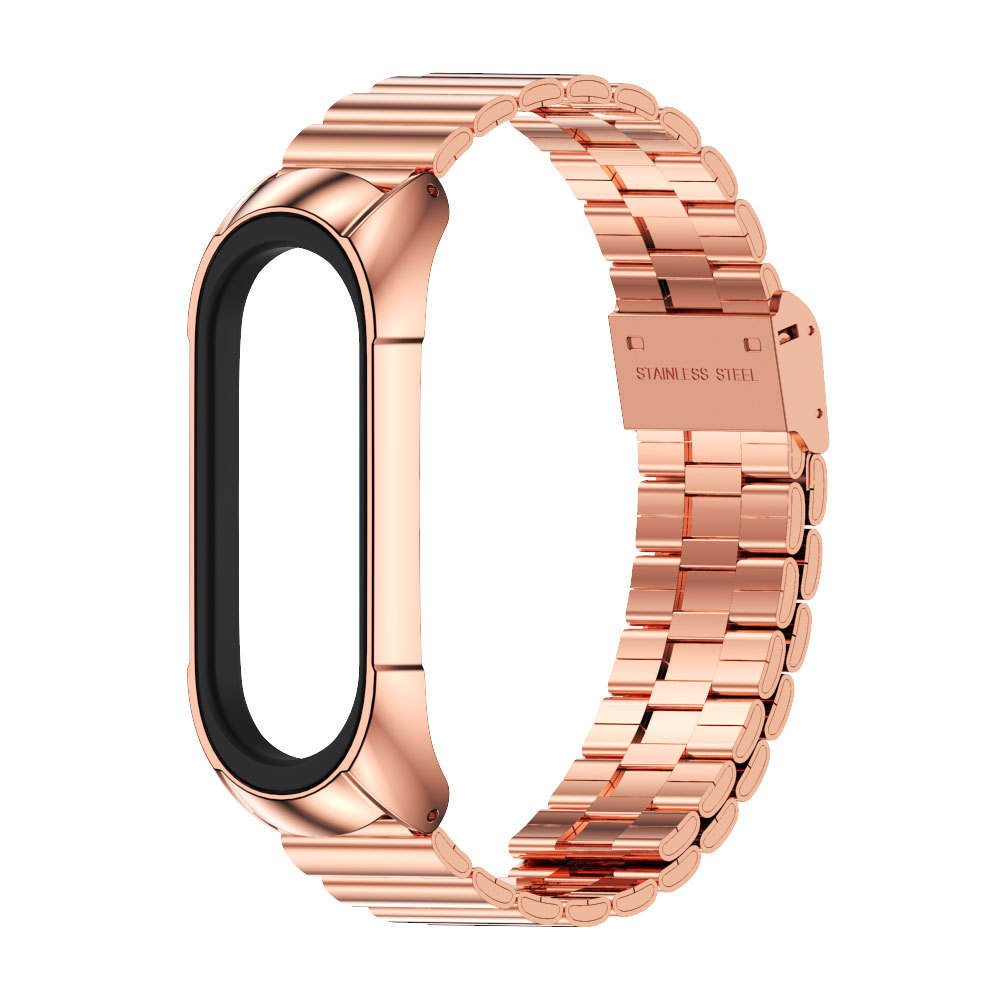 Bamboo-shaped buckle - Rose gold