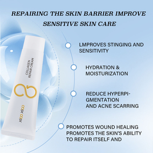 Gesichtspflegecreme mit Kollagen, Dermatologisch Getestet, Tägliche Feuchtigkeitspflege, Kollagen-Gesichtscreme Typ III - Product Image 1