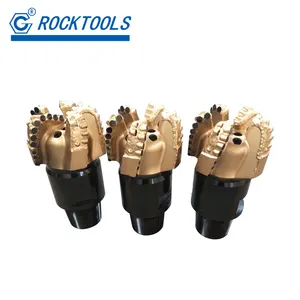 High Abrasion Impact API 9/78'' 5 Baldes Diamond PDC Metal Square Hole Drill Bit For Hard Rock