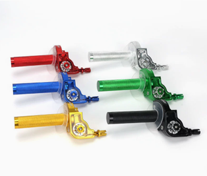 Puño de Acelerador Rápido para Motocicleta - Acelerador de Gran Recorrido de Aluminio con Cubierta Transparente - Product Image 1