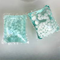 Nouvelles capsules de lessive jetables et durables de 14 grammes, perles de lessive populaires à compartiment unique avec parfum fruité longue durée