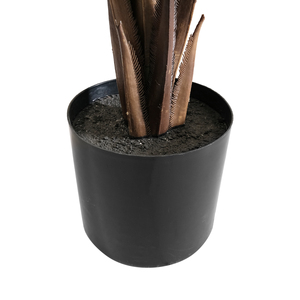 Vente directe usine : Palmiers <span class=keywords><strong>en</strong></span> plastique style moderne d'été, plantes <span class=keywords><strong>en</strong></span> <span class=keywords><strong>pot</strong></span> pour la décoration intérieure, arbres artificiels miniatures de 100 cm - Product Image 5