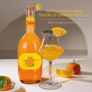 Vino de Frutas Moscato Naranja de 750 ml, Bebida Ligera, Dulce y Refrescante <span class=keywords><strong>para</strong></span> Venta al por Menor y Hostelería - Product Image 1
