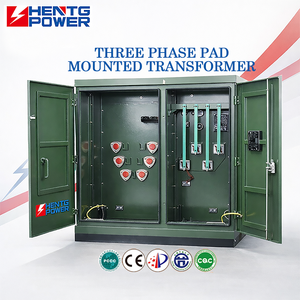 HENTG <span class=keywords><strong>POWER</strong></span> ZGS IEC60076規格ループフィードデッドフロント34.5kV 416V 315KVA三相60HzパッドマウントONAN変圧器 - Product Image 1