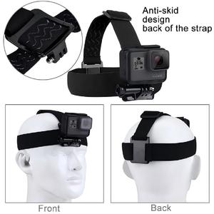 Correa elástica flexible de nailon, correa ajustable para la cabeza para Insta360 <span class=keywords><strong>GoPro</strong></span> Osmo Action, accesorios para cámaras deportivas - Product Image 3