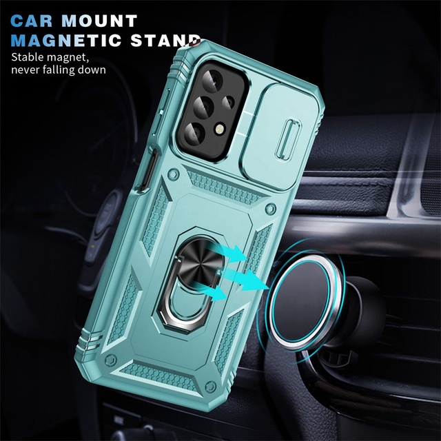 Shockproof Rugged Protective Slide Lens Camera Phone Case for Samsung Galaxy A33 5G A25 A34 A23 4G A24 for Google Pixel 6 8 Pro