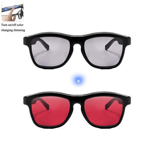 Lunettes intelligentes GV90 AI avec traduction musicale, commande tactile portable, lentilles colorées, lunettes intelligentes, audio extérieur, lunettes de soleil intelligentes - Product Image 1