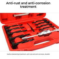 Kit extracteur de roulements à billes aveugles 16 pièces avec marteau à inertie pour roulements de voiture et joints