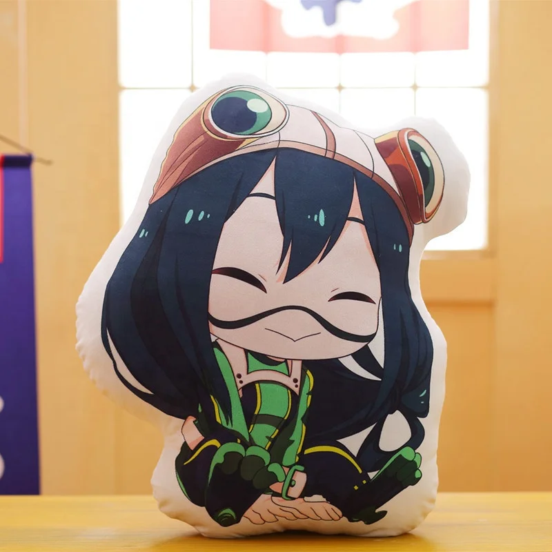 Juno Sarung Bantal Bergambar Anime, Sarung Bantal Buatan Kain Berbentuk Tidak Beraturan Sesuai Pesanan Kreatif