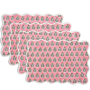 Usine directe conception personnalisée 100% coton moderne Vintage rayé écologique lavable napperons pour mariage et usage domestique - Product Image 5