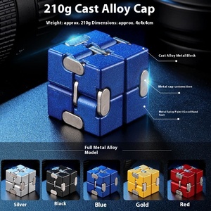 Cubo Mágico Mini Ilimitado de Aleación para Adultos, Juguete Antiestrés Transfronterizo, Artefacto Variado para Aliviar el Estrés - Product Image 4
