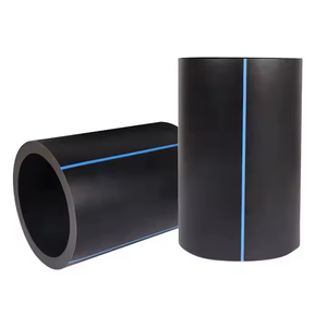 ท่อโพลีเอทิลีนความหนาแน่นสูง (HDPE) 4 5 6นิ้วท่อ Pe100ความดันสูงท่อระบายน้ำ HDPE - Product Image 1