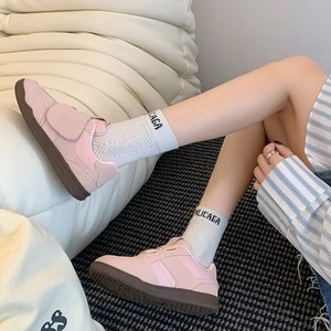 รองเท้าผ้าใบสีขาวสำหรับผู้หญิง รองเท้ากีฬาอเนกประสงค์ทันสมัยสำหรับนักเรียน - Product Image 6
