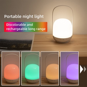 Nouvelle lampe portable d'extérieur à télécommande, lumière d'ambiance colorée, interrupteur détachable, lampe de nuit pour tente - Product Image 3