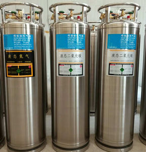 Tanque de transporte de líquido DPW con vaporizador integrado DPW 499L LO2 LN2 LAr LNG LCO2 Tanque criogénico vertical para cultivo celular - Product Image 5